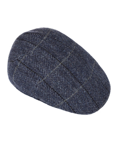 Tweed-Mütze vorgeformt | Blau