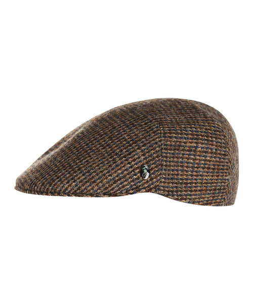 Tweed Cap Voorgevormd | Blauw