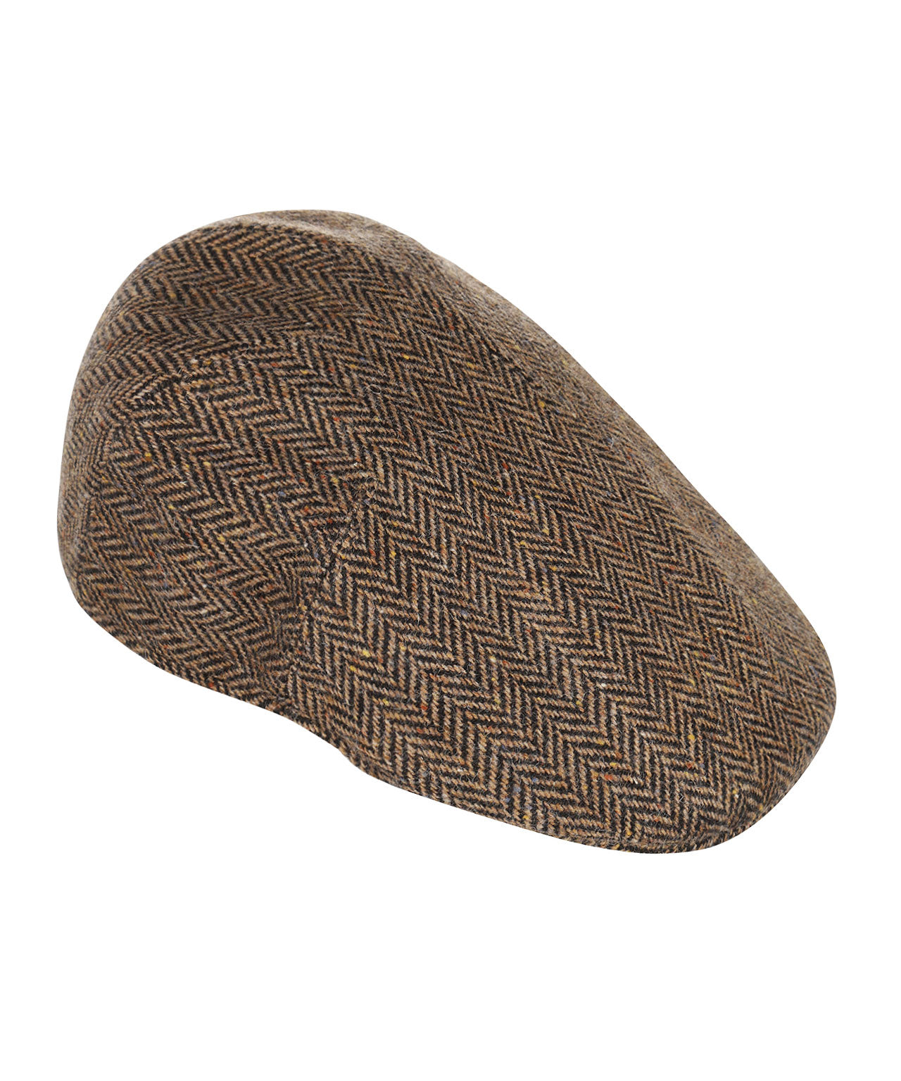 Jockey Tweed Cap | Bruin Herringbone Tweed