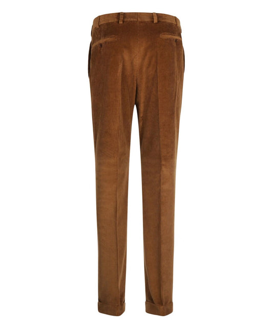 Corduroy Pantalon Brede Rib | Cognac