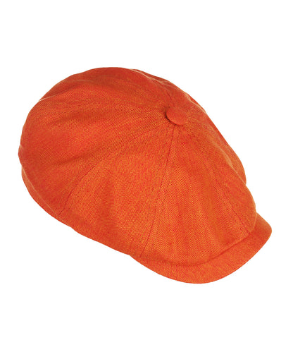 Hatteras Linen Herringbone | Orange