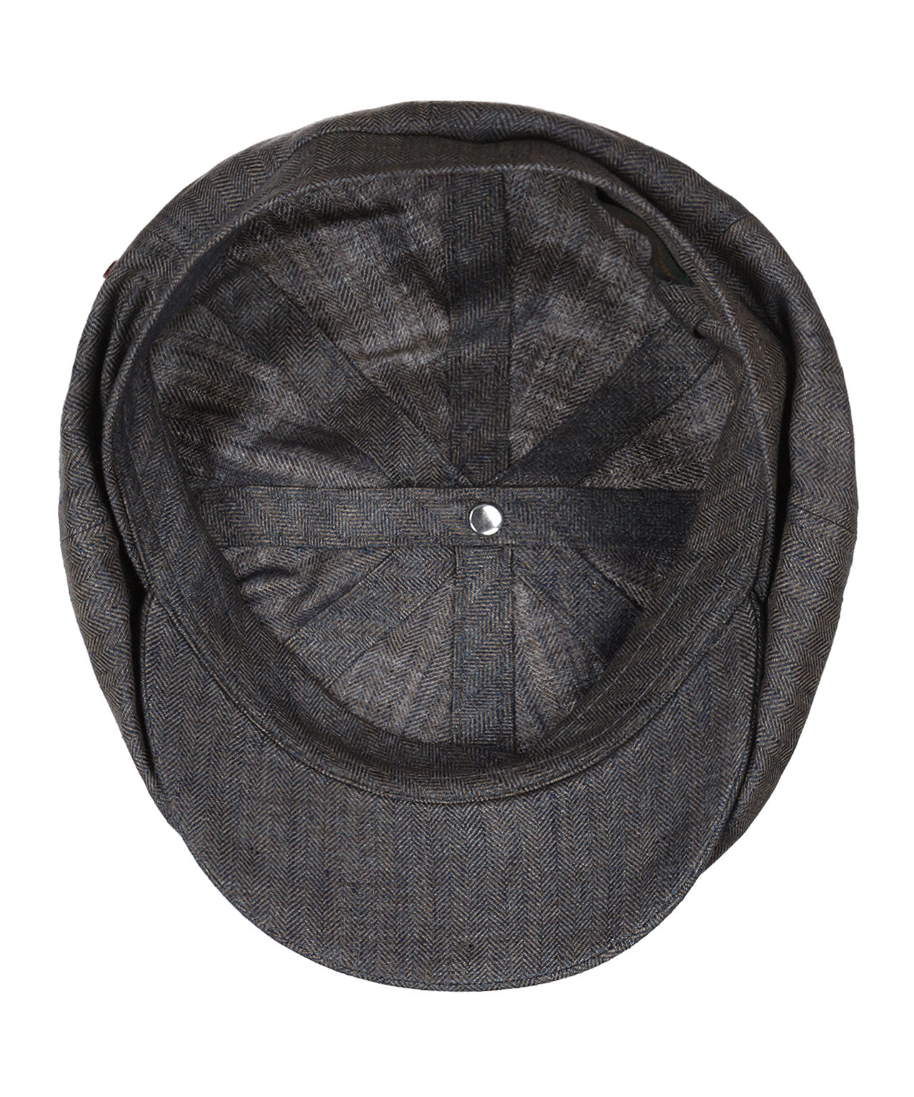 Ballon Cap | Grijs Herringbone