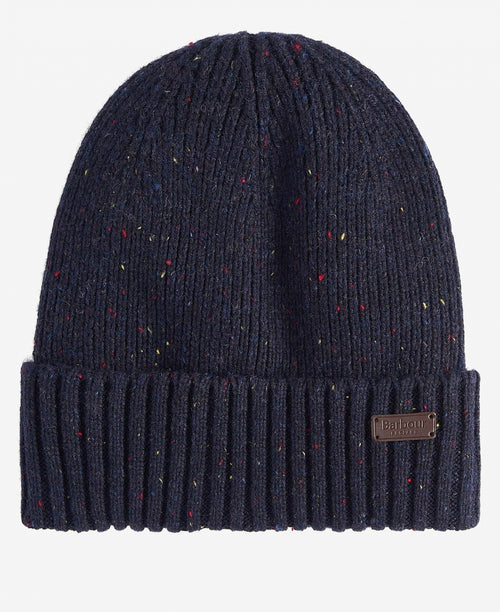 Barbour Carlton Sjaal en Muts Cadeauset | Navy Blauw