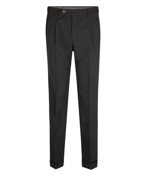 Wollen Pantalon | Antraciet Grijs
