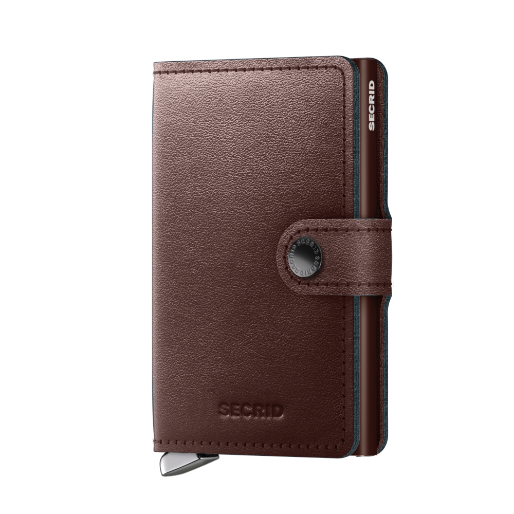 Secrid Premium Mini-Geldbörse | Dunkelbraun