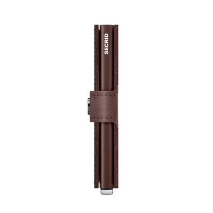 Secrid Premium Mini-Geldbörse | Dunkelbraun
