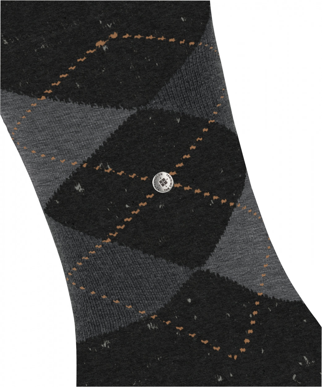 Dundee Sok | Black/Grey diamond check