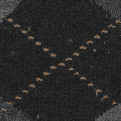 Dundee Sok | Black/Grey diamond check