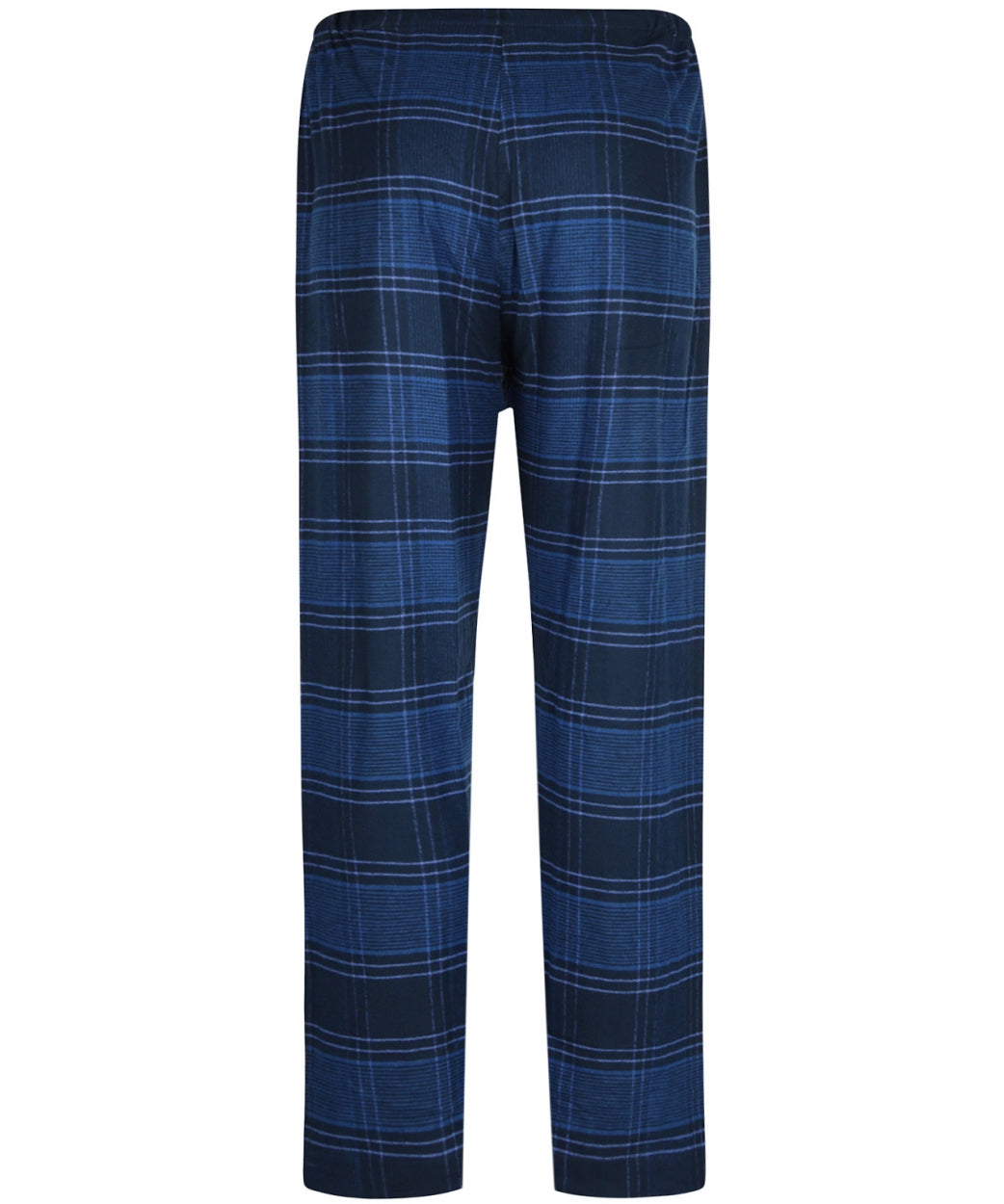 Derek Rose Flanell-Pyjama-Set | Blau
