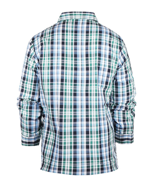 Derek Rose Flannel Pyjama Set | Blauw
