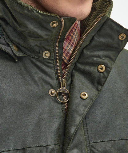 Bleaberry Wax Jacket | Fern