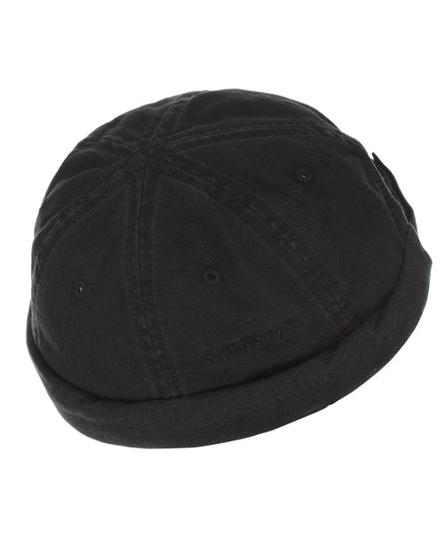 Docker Muts Cotton | Zwart