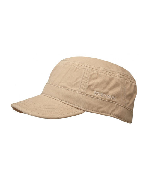 Army Cap Cotton | Camel