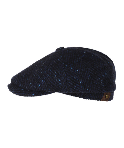 Stetson Hatteras Herringbone WV | Blauw Visgraat