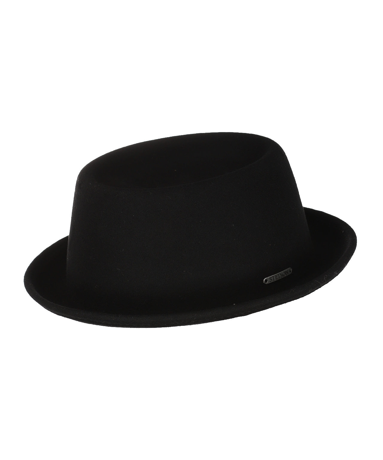 Stetson Wollhut im Pork-Pie-Stil | Schwarz