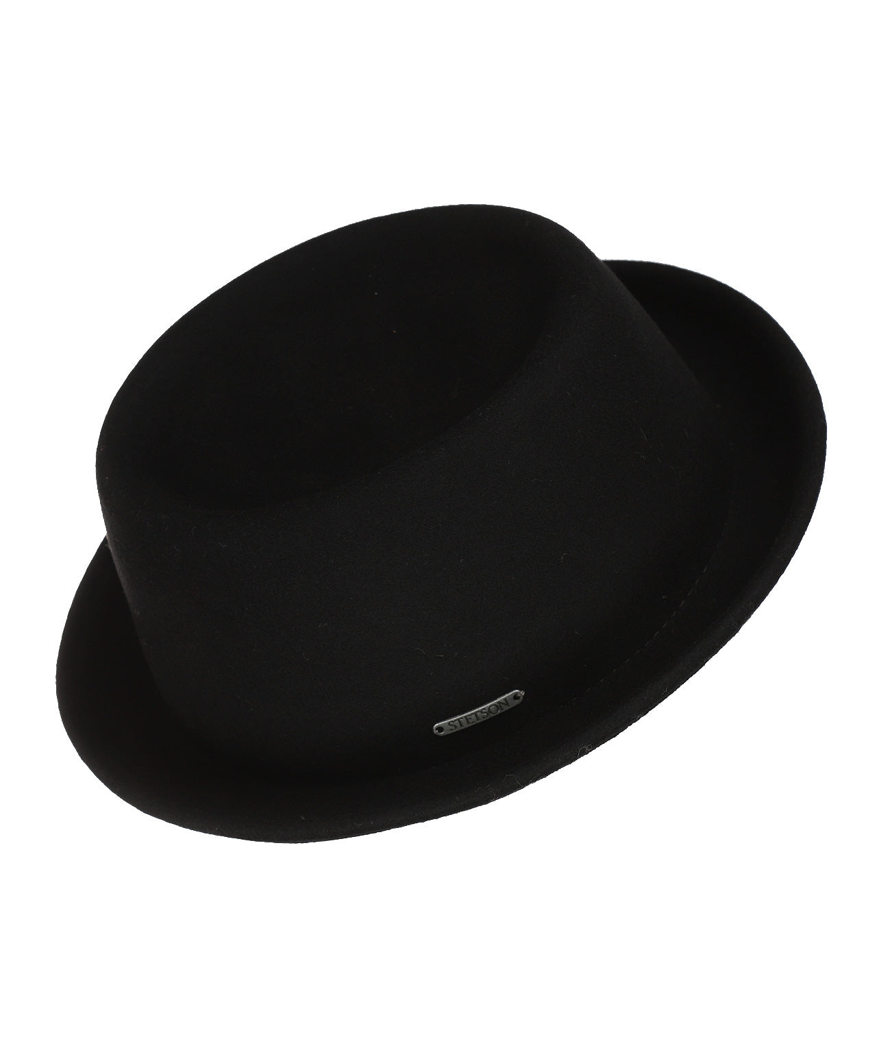 Stetson Wollhut im Pork-Pie-Stil | Schwarz