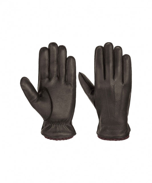 Gloves Deer/Cashmere | Donkerbruin