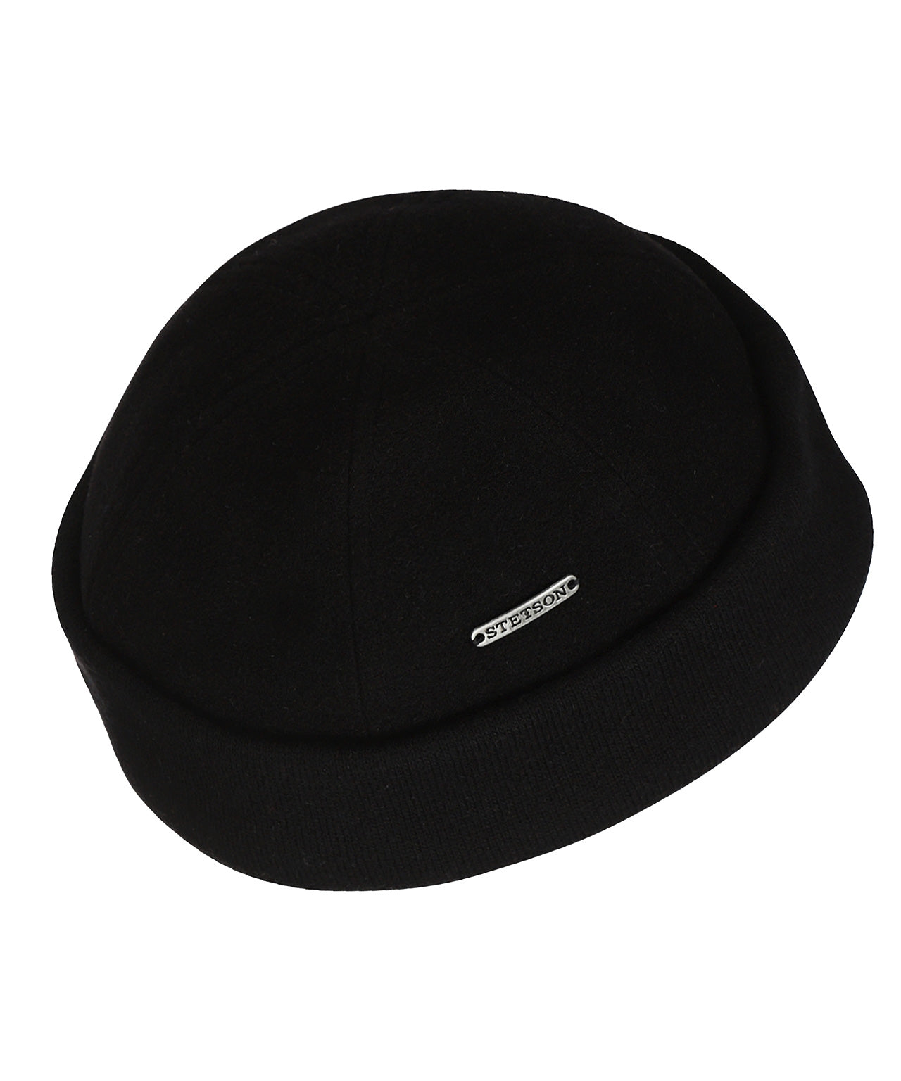 Stetson Docker Wolle/Kaschmir | Schwarz
