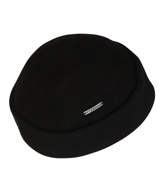 Docker Wool/Cashmere | Zwart