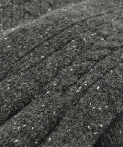 Cable Knit Glove | Anthracite Grey