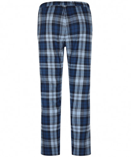 Flanell-Pyjama-Set | Marineblau
