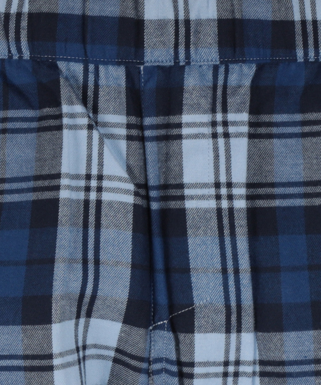 Flanell-Pyjama-Set | Marineblau