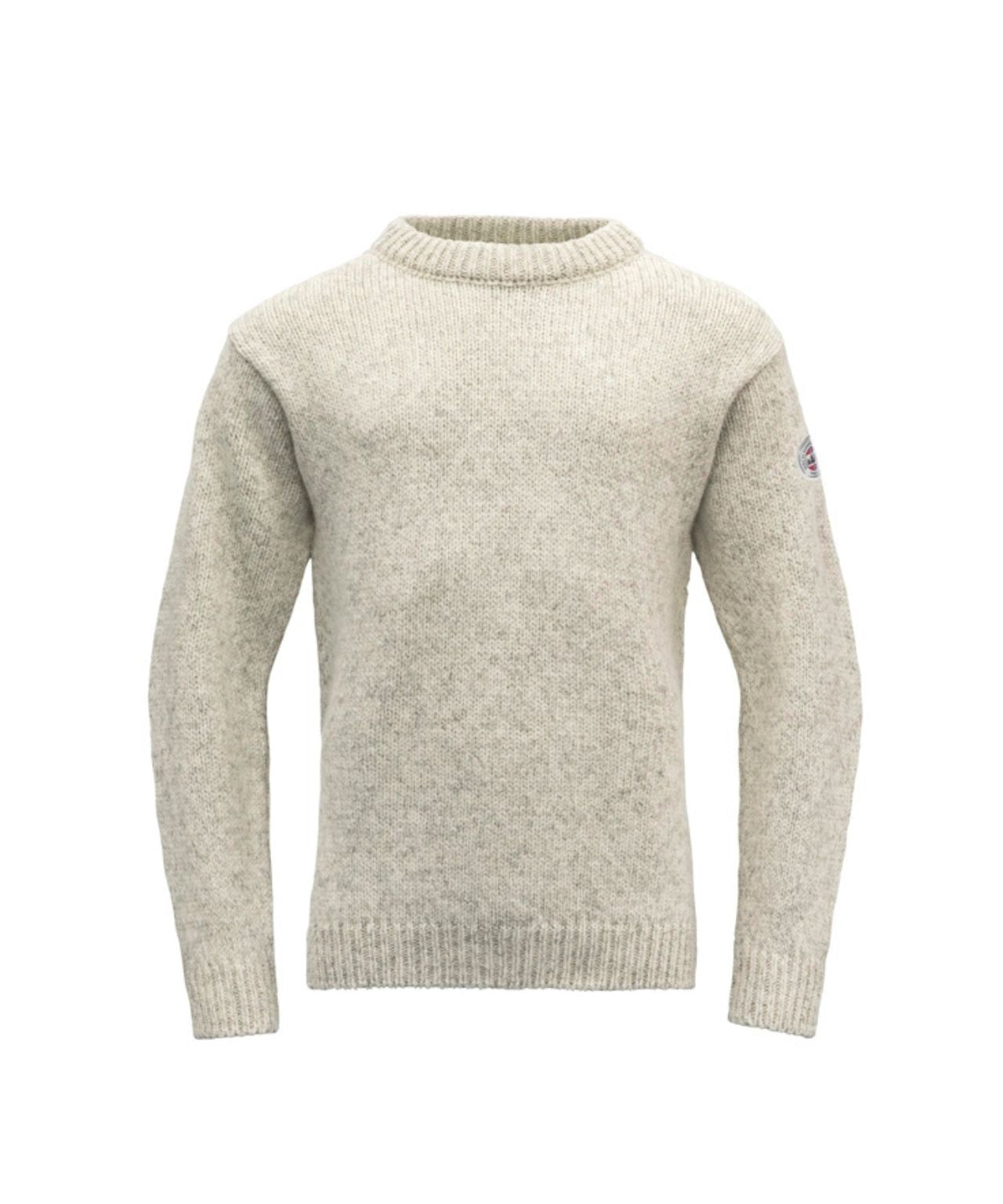 Ronde Hals Nansen | Beige melange