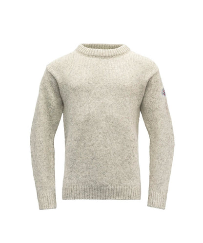 Ronde Hals Nansen | Beige melange