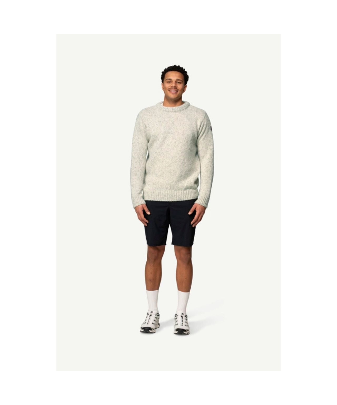 Ronde Hals Nansen | Beige melange