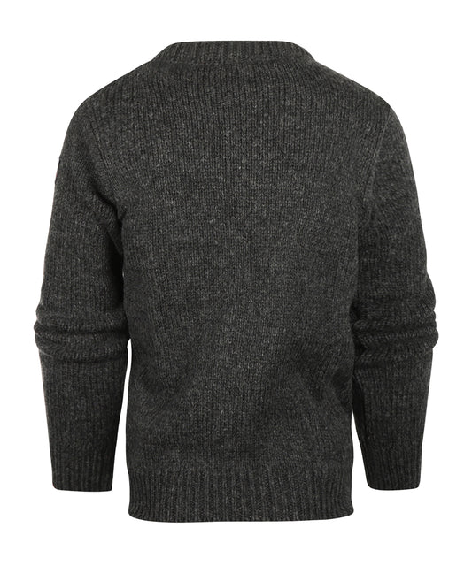 Ronde Hals Nansen | Grey melange
