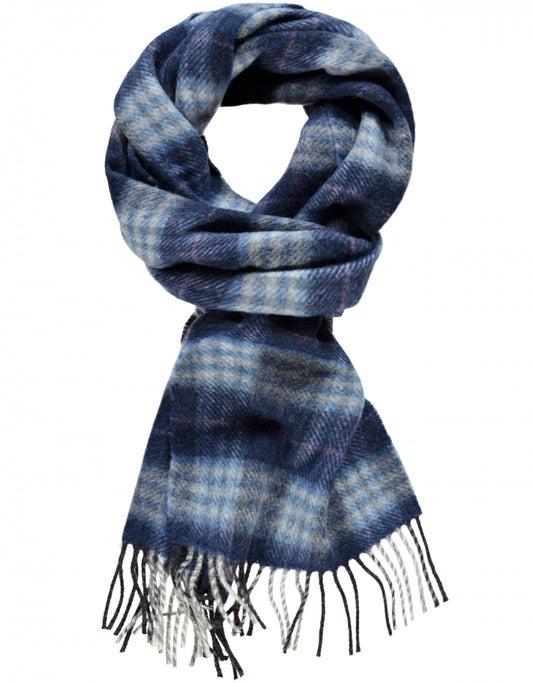 Lambswool Scarf Long | Red Green Check