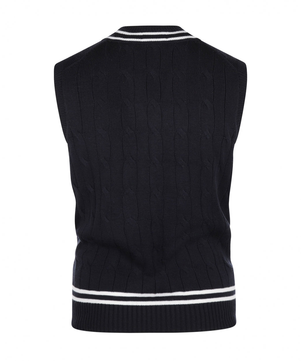 Cricket Slipover Merino Wool | Navy Blue