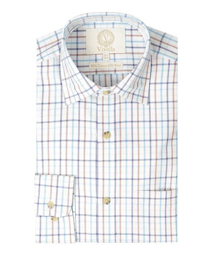 Viyella Shirt | Blue