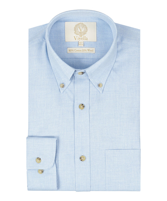 Shirt BD | Lichtblauw