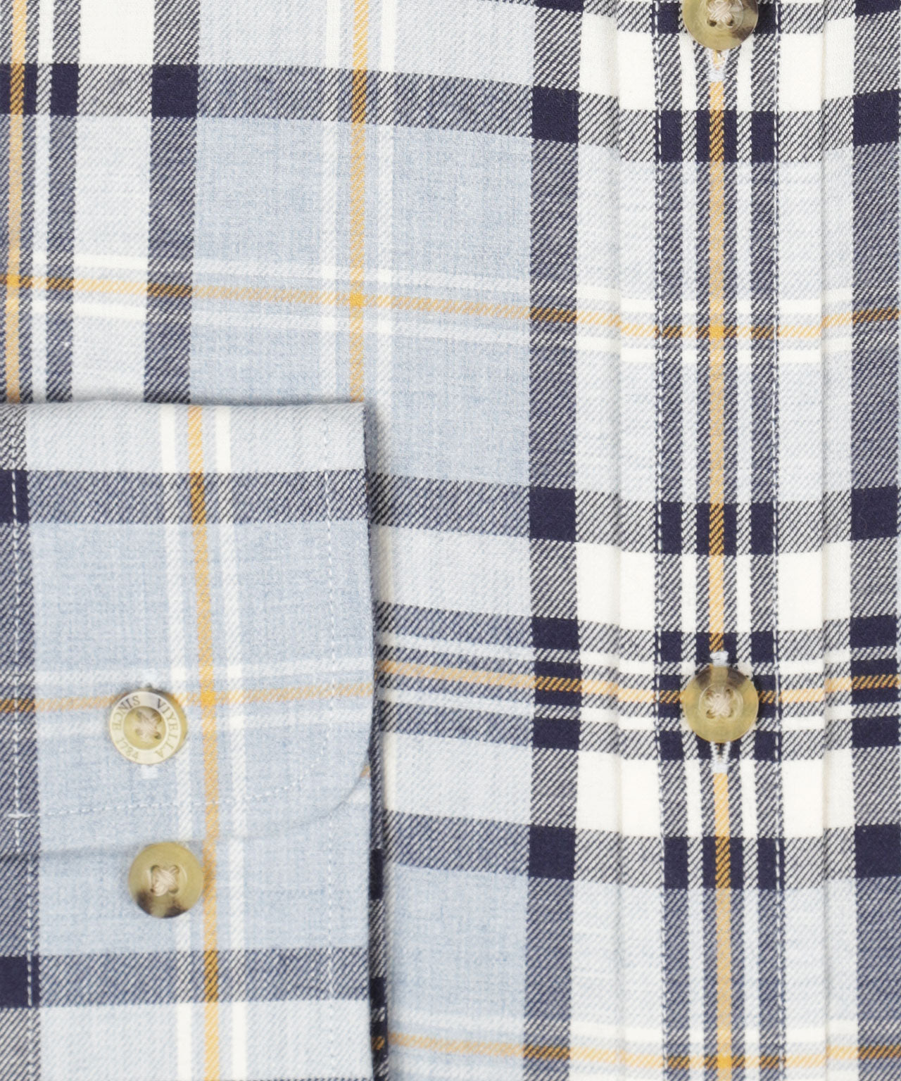 Viyella Hemd mit Knopfleiste | Blau