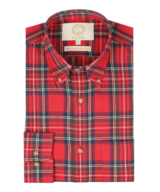 Shirt BD | Ruit Royal Stewart