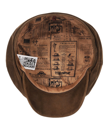 Stetson Hatteras Oily Goat Cap | Braun