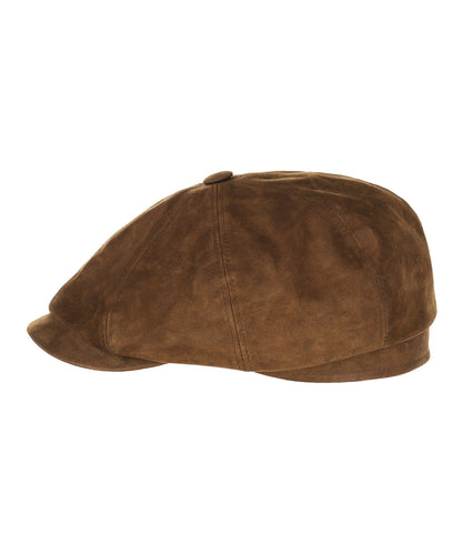Stetson Hatteras Oily Goat Cap | Braun