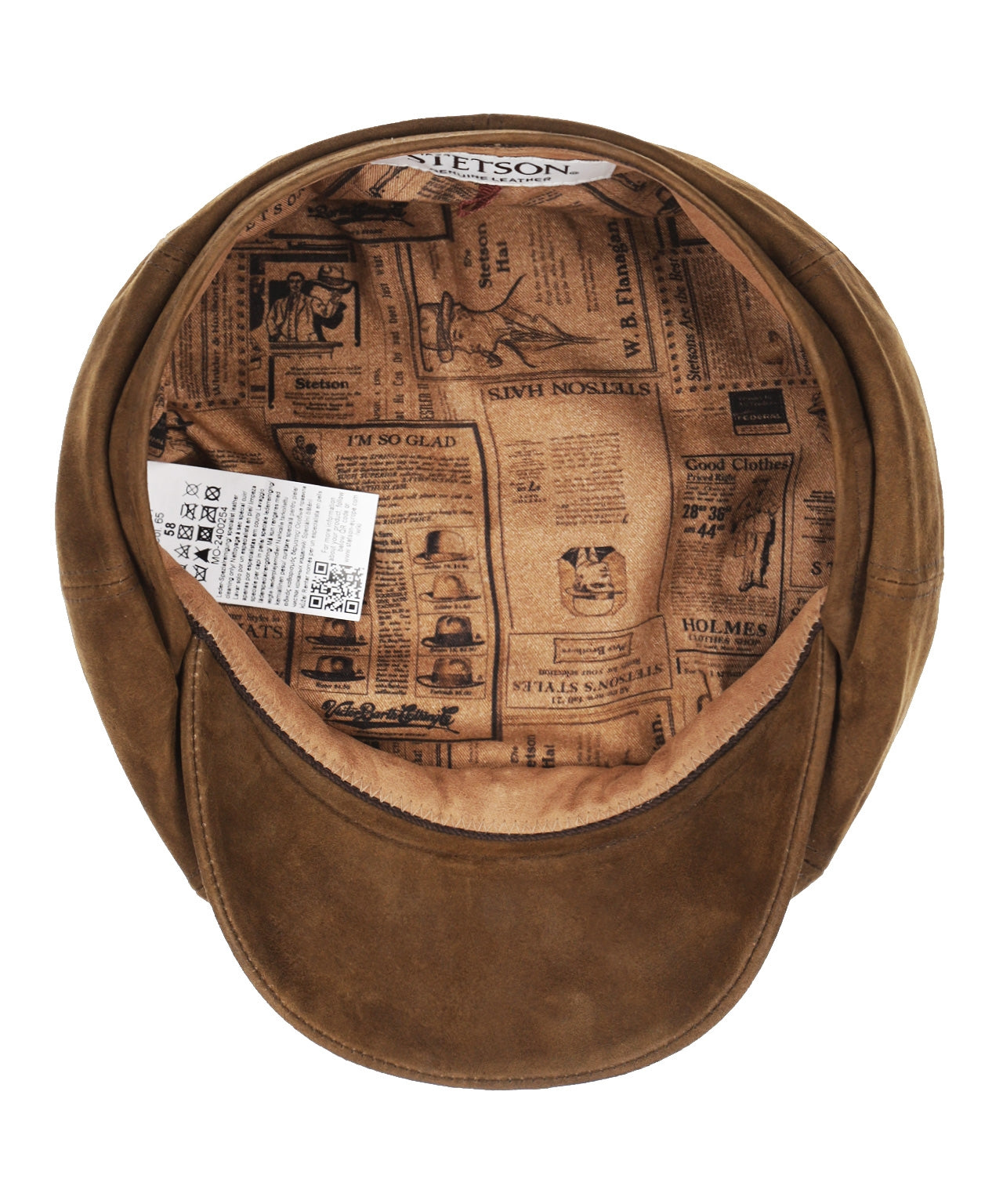 Stetson Hatteras Oily Goat Cap | Braun