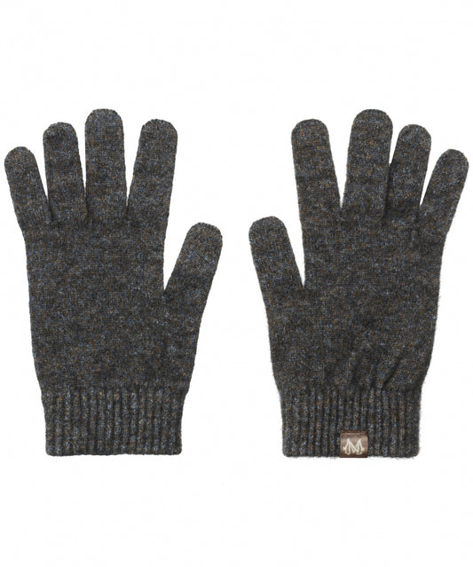 Handschoen | Bruin melange
