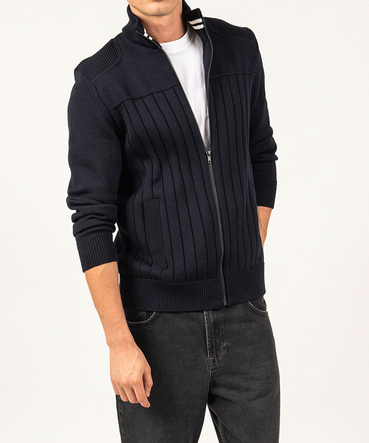Saint James Vest Calypso | Marineblau
