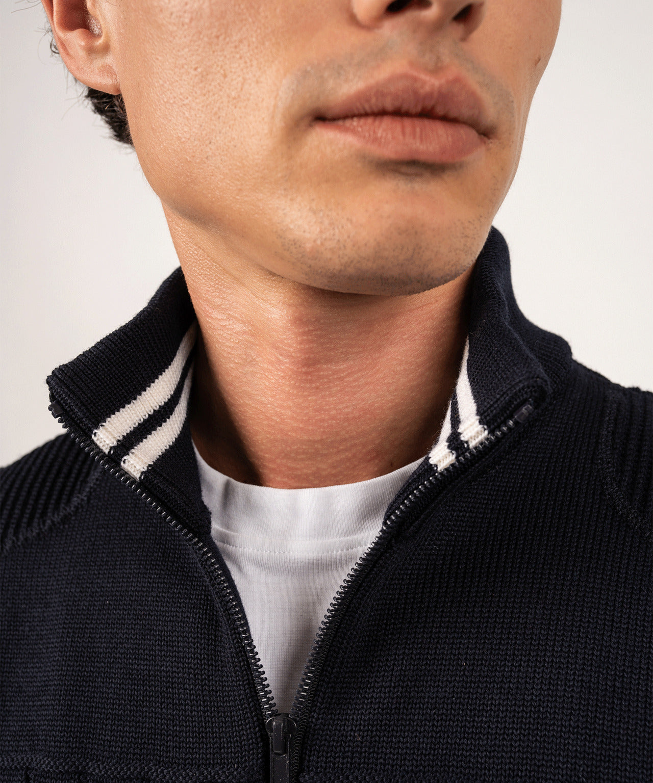 Saint James Vest Calypso | Marineblau