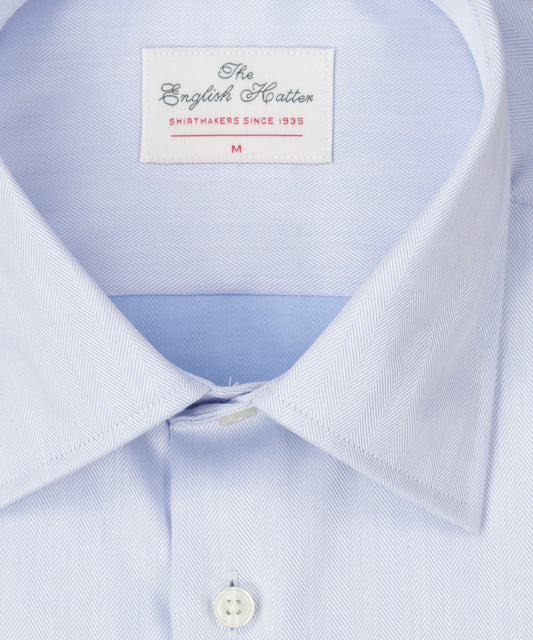 Shirt Semi Widespread | Licht Blauw Twill
