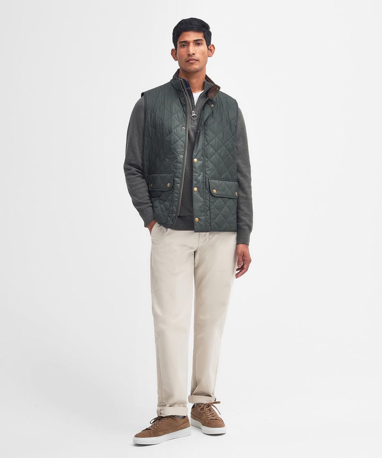 New Lowerdale Gilet | Sage