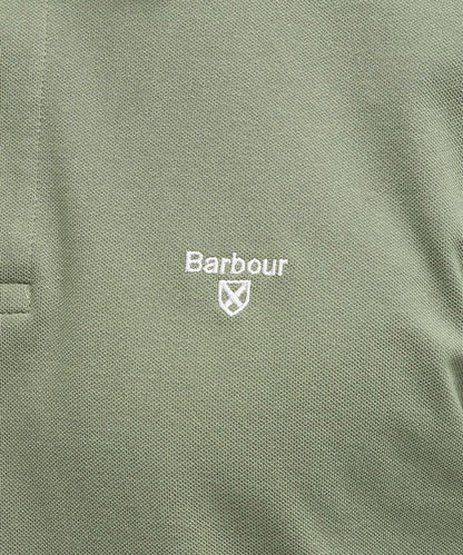 Barbour Lightweight Sports Polo | Green