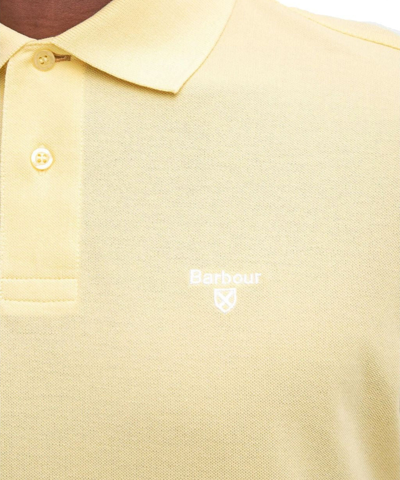 Barbour Lightweight Sports Polo | Yellow
