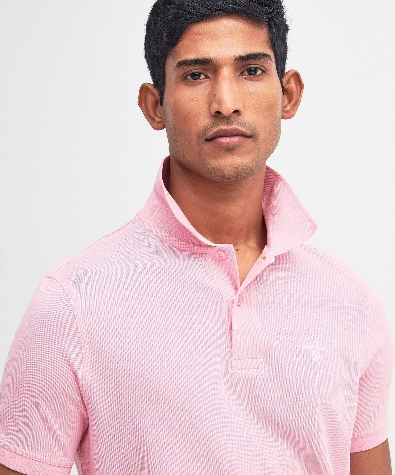 Barbour Leichtes Sportpolo | Rosa