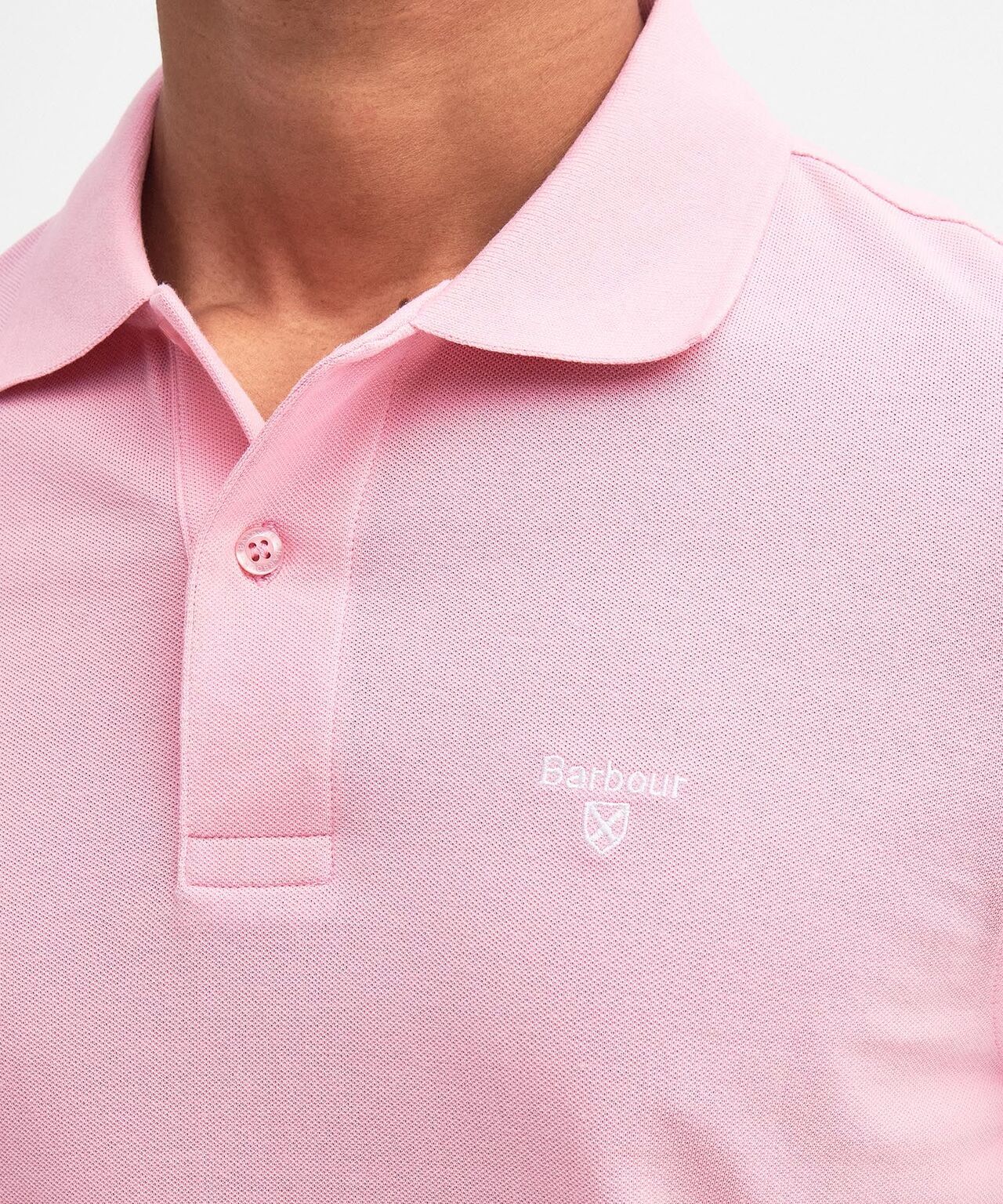 Barbour Leichtes Sportpolo | Rosa