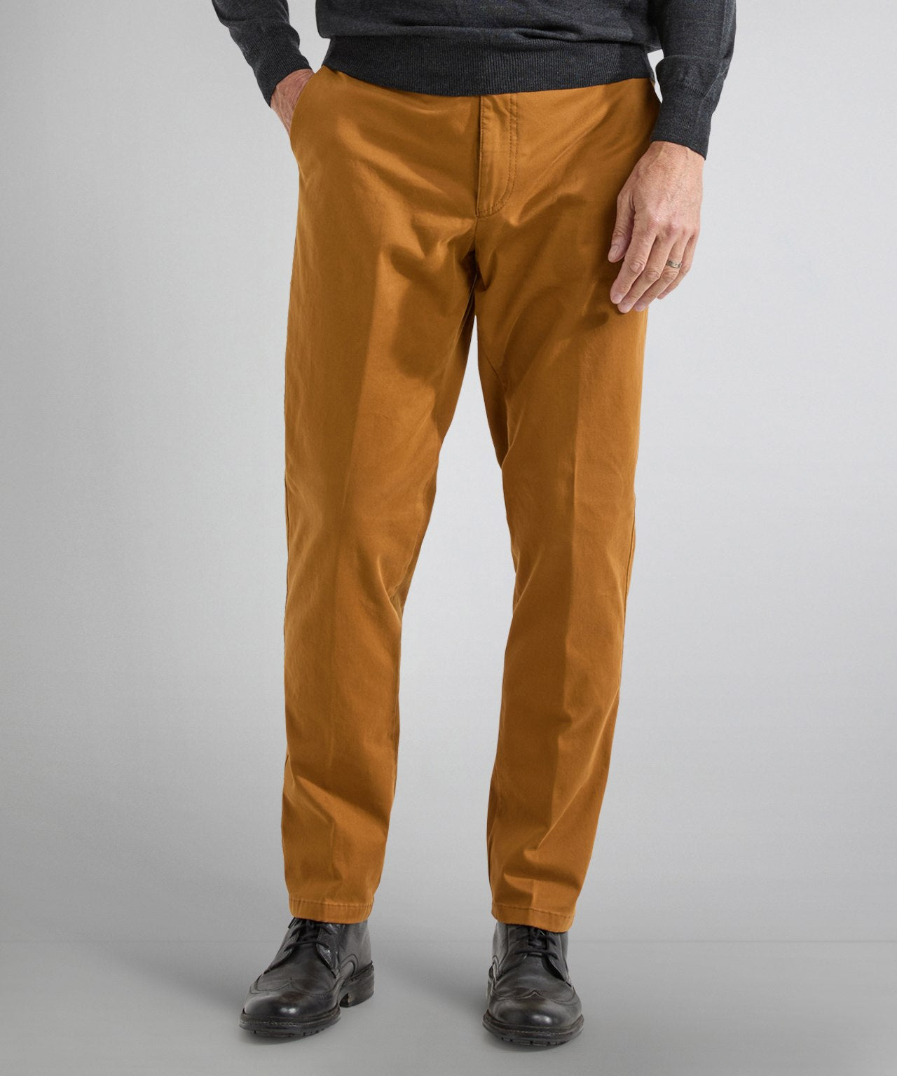 Leeds Baumwollhose | Braun