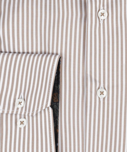 Eterna Shirt Modern Fit | Brown